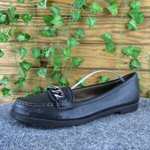 Natural Soul Women Nakara Loafer Black Synthetic Sz 8 Medium  Used 2025